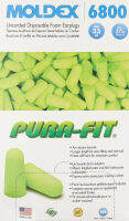 Moldex MLX6800 - Pura-Fit Single-Use Earplugs