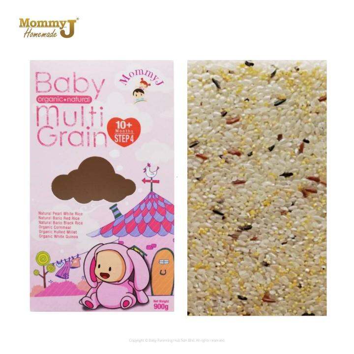 MommyJ Baby Rice Grains Multi Grain 900grams 10months+ Step4