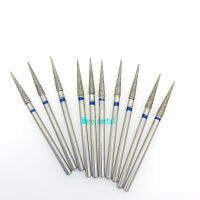 【Hot ticket】 10 Pcs 2.35Mm Shank Diamond Grinding Bur เจาะ Bits ชุดสำหรับเข็มเจียรรูปร่าง MM27ขัด Burs