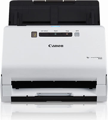 Canon imageFORMULA R40 Office Document Scanner For PC and Mac, Color Duplex Scanning, Easy Setup For Office Or Home Use, Includes Scanning Software