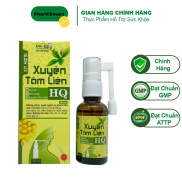 Xịt họng Xuyên Tâm Liên Keo Ong Tía Tô Chai 30ml Giúp Giảm Ho Đau Rát Họng