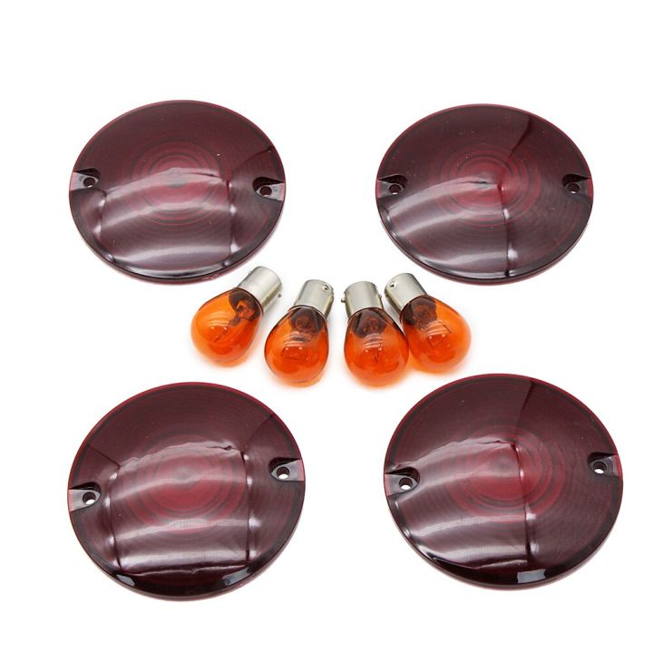 motorcycle-turn-signal-lens-blinkers-indicator-lenses-light-caps-for-harley-davidson-road-king-touring-flst-fxrt-1986-2014