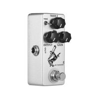 MOSKY Classic Golden / Silver Overdrive/ Boost Horse Guitar Effect Pedal Normal/ Soft True bypass True Bypass Full Metal Shell