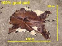 Soft leather Goat rug / carpet - พรมหนังแพะเนื้อนุ่ม - หายาก