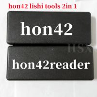 เครื่องมือช่างกุญแจ2In 1 HON42/41 2In 1 Hon42 41กุญแจอ่าน HON42 2In1 LISHI สำหรับฮอนด้า