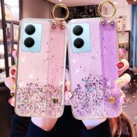 คลังสินค้าพร้อมเคสโทรศัพท์มือถือสำหรับ VIVO Y27 Y36 Y78 Y02T Y02A 5G 4G 2023ปลอกโทรศัพท์มือถือใหม่พร้อมสายรัดข้อมือใสนุ่มฝาหลังอวกาศดาวเคส VIVOY27 VIVOY36 VIVOY78