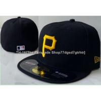 ♈☢☋ Pittsburgh Pirates Fitted Hat Men Women Fashion Full Closed Caps Sports Hats KTBJ