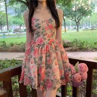 COD DSTGRTYTRUYUY plus size dress sexy backless beach summer dress for woman graduation dress korean style dress mini halter sleeveless dress fitted floral debut dress challis fairy trendy dress