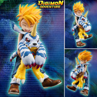 Model โมเดล Figure ฟิกเกอร์ จากการ์ตูนเรื่อง Digimon Adventure ดิจิมอนแอดเวนเจอร์ Ishida Yamato อิชิดะ ยามาโตะ Gabumon กาบูมอน Ver Anime ของสะสมหายาก อนิเมะ การ์ตูน มังงะ คอลเลกชัน ของขวัญ Gift จากการ์ตูนดังญี่ปุ่น New Collection Doll ตุ๊กตา manga