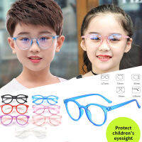 เด็กแว่นตาคอมพิวเตอร์ป้องกันรังสีแว่นตา/ป้องกันแสงสีฟ้าการปิดกั้นแว่นตา/เฟรมยืดหยุ่น/เลนส์สำรอง/UV400/Fitสำหรับ5-12ปี