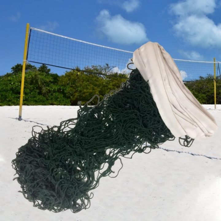 polyester-volleyball-net-collapsible-wear-resistant-professional-beach-volleyball-net-for-outdoor