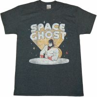 Cartoon network Space Ghost Coast to Coast mens 100% cotton round neck short -sleeved T-shirt