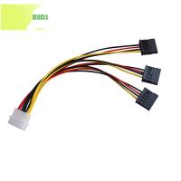 B3D1 เสียบเข้าไป ATA SATA 4 พิน IDE Molex อะแดปเตอร์ สายต่ออะแดปเตอร์ สายต่อ ตัวแยกไฟ