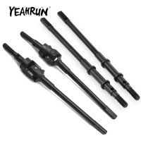 YEAHRUN 1/10 RC Crawler Car Metal Steel Front Rear Axle CVD Drive Shafts for Axial SCX10 II 90046 Electrical Circuitry Parts