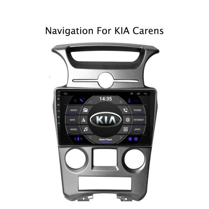 Car Android Head Unit Units Car Stereo with Panel for Kia Carens 2007