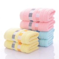 34*74 cm Solid Color Face Towels For Adults Absorbent Cotton Soft Bathroom Washcloth Household Travel Gym Bath Wash Towels Gift