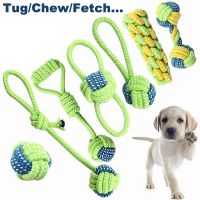 7/PCS Dog Toy Rope Ball Toy for Small Medium Dogs Outdoor Training Toy for Dogs Teeth Cleaning Tug Toy Interactive Knot Rope Toys