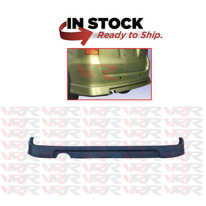 Toyota Avanza First Generation (2003-2011) OEM Style Rear Back Skirt ...