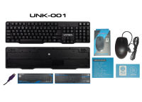 Keyboard Unitech PS2 UNK-001 คีย์บอร์ด ยูนิเทค PS/2 หัวกลม เครื่องชั่ง โรงงาน เครื่องจักร