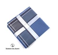 GIORGIO DEL SARTO Handkerchief ผ้าเช็ดหน้า 100% Cotton