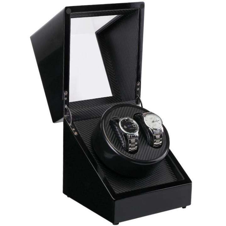 tpa-watch-winder-กล่องหมุนนาฬิกา-ออโตเมติก-แบบอโตเมติก-2-เรือน-สีดำ-สีดำ