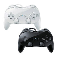 Classic Pro Controller สำหรับ Wii Smart Gadgets สำหรับเกมแบบมีสาย WII จอยสติ๊กคลาสสิก (ไม่ใช่สำหรับพีซี สมาร์ทโฟน)