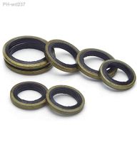 LOT20 M6/8/10/12/14/16/18/20/22/24/27/30/33/36/39/42/45/48/52/60mm Bonded NBR Seal Self Centering Sealing Washer Hydraulic Oil