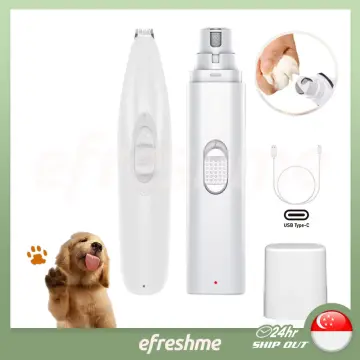 Electric nail clearance trimmer for dogs