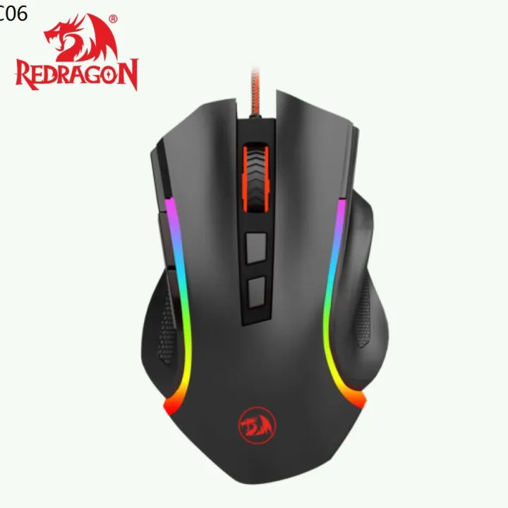 ♬Redragon M607 Griffin 7200 Dpi RGB Gaming Mouse♒ | Lazada PH