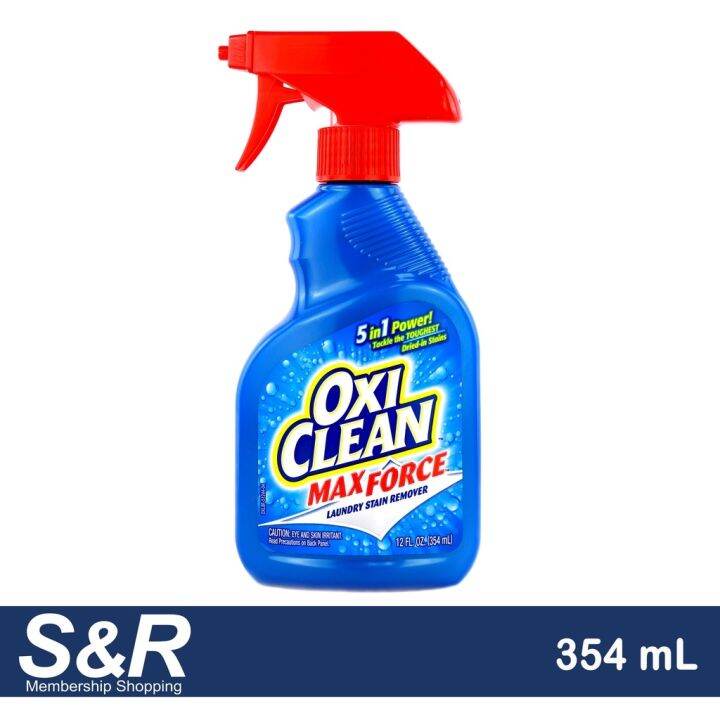OxiClean Max Force Laundry Stain Remover Spray 354mL Lazada PH