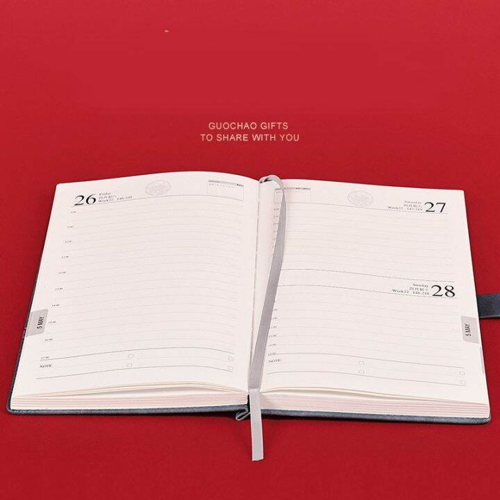 2023ปฏิทินสไตล์จีนวาระวางแผน-a5แผนรายวันโน๊ตบุ๊คแผนรายเดือน-notepad-แม่เหล็กหัวเข็มขัดวารสารธุรกิจไดอารี่-s-ketchbook-สมุดบันทึก