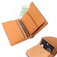 [COD] 2021 New Mens Practical Multi-Card Slots Anti-theft Thin Card Holder Coin Purse