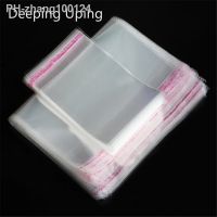 100Pcs Food Wrap Plastic Bags Fruit Vegetable Home Storage Self-Adhesive Kitchen Gadget Accessories Supplies Products Pouches