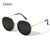 [ลดล้างสต๊อก]Cyxus แว่นตากันแดด Polarized สำหรับผู้หญิงผู้ชาย TAC Anti-Glare 100% UV400 Retro Anti Glare แว่นตากลางแจ้ง Unisex 1001