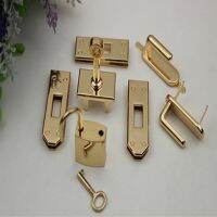 HOT★7Pcs Clasp ล็อค Lockbutton ฮาร์ดแวร์โลหะสำหรับ DIY กระเป๋าสะพายกระเป๋าถือ