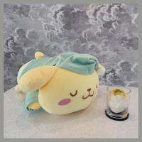 ตุ๊กตานอนผ้ากำมะหยี่ Kawaii Sanrio จากญี่ปุ่นขนาด40ซม. ตุ๊กตานุ่มนิ่มลาย Kuromi Ragomi Dol การตกแต่งบ้านนุ่มตุ๊กตามือของขวัญของเล่นสำหรับเด็ก