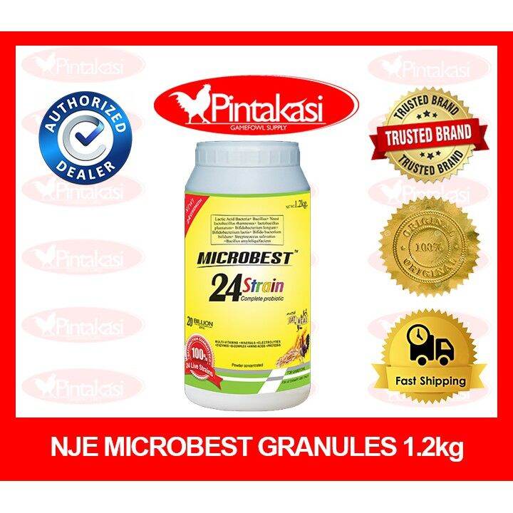 NJE Microbest 1.2kg Powder 24 Strain Complete Probiotic plus