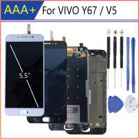 คุณภาพ AAA สำหรับ Vivo Y67 Lcd ศัพท์มือถือพร้อมกรอบ Digitizer Assembly Parts V5จอแสดงผล Touch Screen Replacement