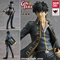 งานแท้ 100 % ฟิกเกอร์ Bandai Figuarts ZERO จากการ์ตูนเรื่อง Gintama กินทามะ ซามูไร เพี้ยนสารพัด Hijikata Toshiro ฮิจิคาตะ โทชิโร่ โทชิ w Initial First Press Gintoki Sakata Alternative Head Part Damashii with Bonus Item parts Ver Genuine Complete Figure