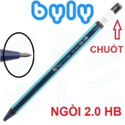 Ship hỏa tốc Bút chì bấm ngòi lớn 2.0mm Thiên Long PC-022 - PC-023 -