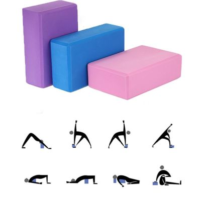 Non-Slip Body Shaping Health Training Sports Stretching Exercise Pilates Gym Foam Fitness Equipment Yoga Block Brick