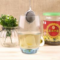 【CW】 1pcs new arrival Sphere Locking Spice Strainer Mesh Infuser tea strainer Filter