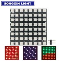 【❖New Hot❖】 Vzhengsha Ws2812 Led 5050 Rgb 8X8 Led Matrix สำหรับ Arduino Ws2812b 8*8 64บิต5050แผงโคมไฟ Led Rgb