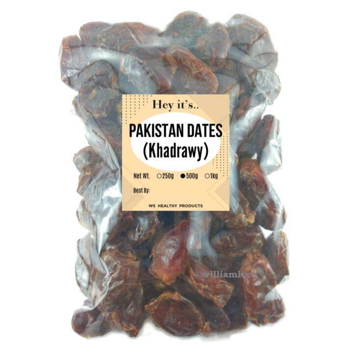 Pitted Dates (Khadrawy variety from Pakistan) 500g & 1kg Lazada PH