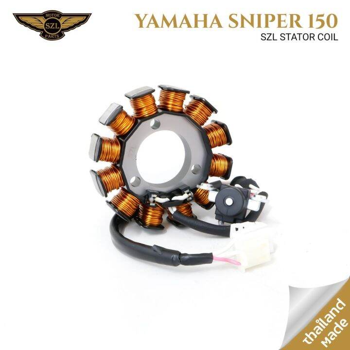 SZL MOTORCYCLE STATOR COIL FOR YAMAHA SNIPER 150 MADE IN THAILAND (9852