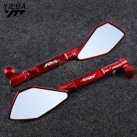 Motorcycle ALUMINUM Rearview Side Mirrors 8mm 10mm For YAMAHA R6S YZF R15 V3 YZFR15 V3.0 Raptor YFM660 YFM 660 YFM700 Raptor