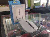 Wirrless Mouse เม้าส์ไร้สาย ใช้ดี ใช้ทน ไม่กินไฟ เพียงแบต1ก้อนใช้งานได้เกิน 1 เดือน