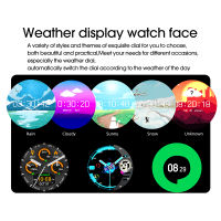 LEMFO LF26 Full Touch 360*360 HD Amoled Screen Smart Watch Men Bluetooth 5.0 Weather Watch Face IP67 Waterproof Smartwatch