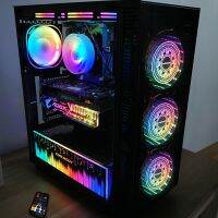 【Cod】 CarbonCOPY COOLMOON RGB Infinite Board 12Cm โครงเปล่งแสงสองด้านสำหรับตกแต่งแชสซีคอมพิวเตอร์ DIY