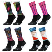 【hot】◎✾  Cycling Socks Non-slip Breathable Compression Fleet Racing Men And